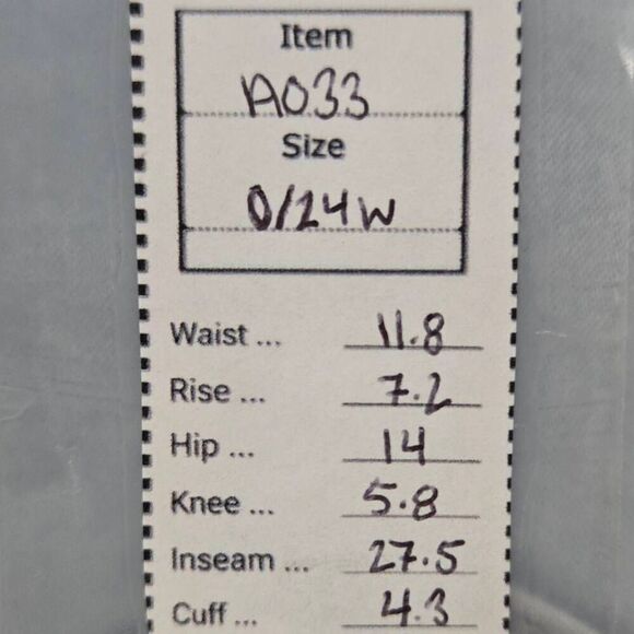 SO Low Rise Ultimate Jeggings(A033)-Size 0/24W for Women - Picture 10 of 10